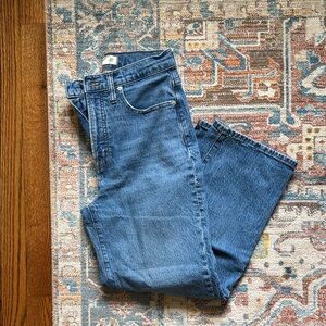 Madewell Perfect Vintage wide leg Crop